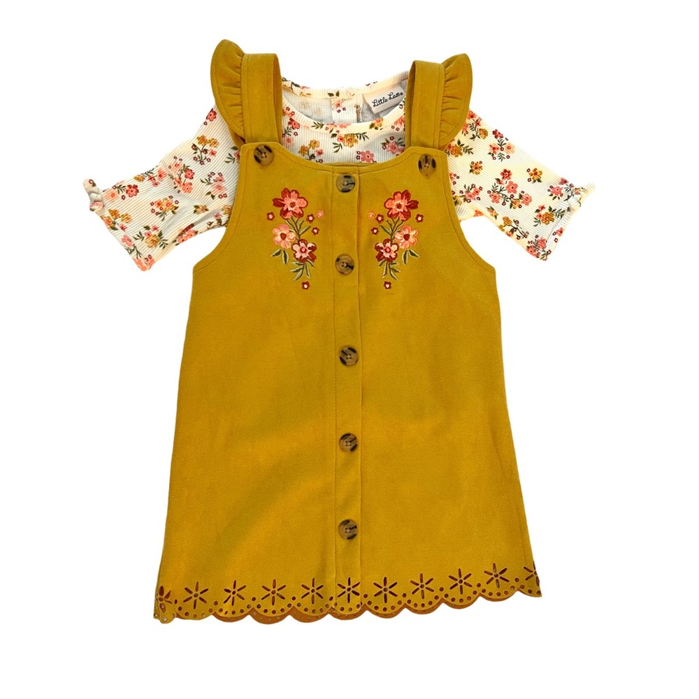 Floral Jumper Dress 4T